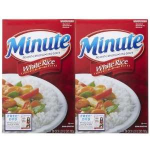  Minute Rice Long Grain White Rice, 28 oz, 2 ct (Quantity 