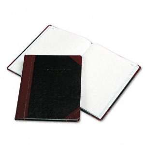    Boorum & Pease   Log Book, Record Rule, Black/Red Cover, 150 Pages 