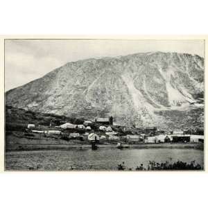 1901 Print Bennett City British Columbia Gold Mining Canada Mountain 