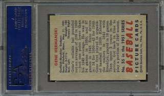 SPECTACULAR CARD. A VERY DIFFICULT DODGER IN HIGH GRADE.LOW POP