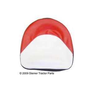  Red and White Tractor Seat Cushion: Automotive