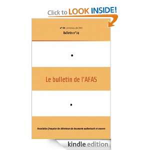 24  2003   Bulletin n°24   AFAS (French Edition): Association 