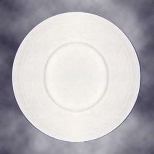   Coquet Hemisphere White Dinner Plate Dinnerware: Home & Kitchen