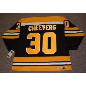  GERRY CHEEVERS Boston Bruins CCM Vintage Throwback Away 