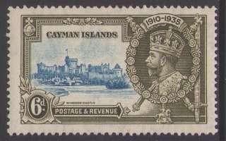   Islands 1935 SG 110 6d. Silver Jubilee Windsor Castle [MLH]  