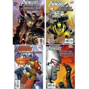  The New Avengers/ Transformers issues 1 4 (Complete Set 