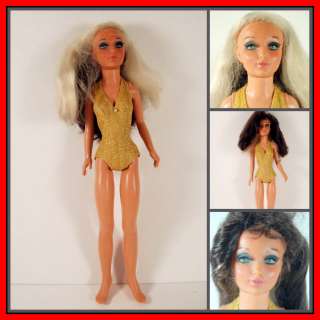 Tiffany Taylor 1973 Ideal DOLL Blond/Brunette, swimsuit  