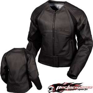  Icon Womens Merc Leather Jacket   X Small/Black 