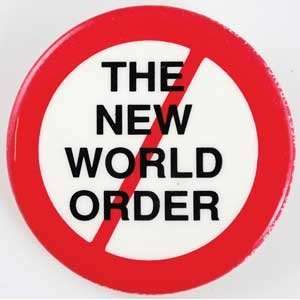  NEW The New World Order pin   PNEWW