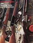 1981 WINCHESTER FIREARMS & AMMUNITION CATALOG (37 PAGES OF RIFLES 