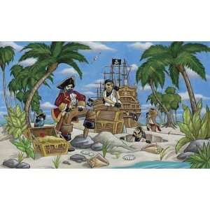  Pirate Treasurer Wallpaper Mural: Home Improvement