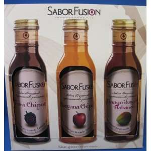 Sabor Fusion Sauces From Costa Rica 3 Grocery & Gourmet Food