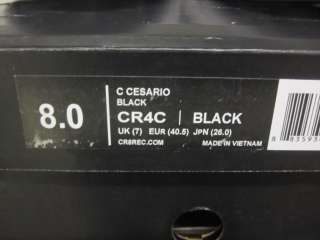 Creative Recreation Cesario Black White NIB sz 8 13  