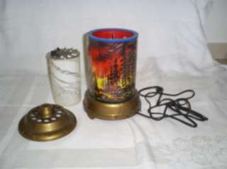 1950s Econolite Motion Wild Fire Light Lamp  