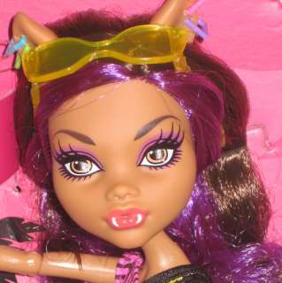 Monster High GLOOM BEACH CLAWDEEN WOLF loose doll fast shipping new 