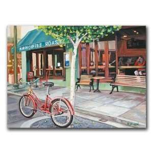   Coffee Shop by Colleen Proppe, Canvas Art   26 x 32 Home & Kitchen