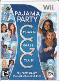 Charm Girls Club Pajama Party (Wii) NEW sealed 014633192520  