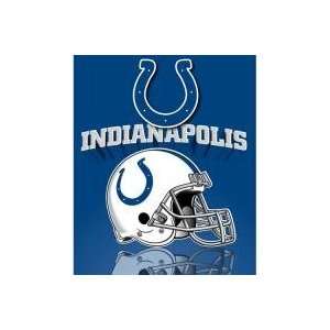  Indianapolis Colts Light Weight Fleece NFL Blanket Grid 