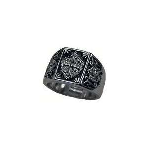   Masons Masonic Ring Rhodium EP Size 9 14 Lifetime Guarantee M150 (13