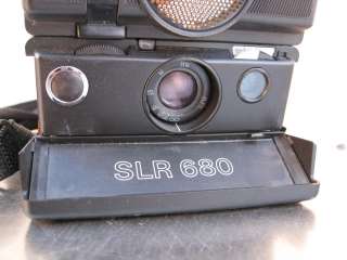 Polaroid SLR 680 instant print folding camera GREAT Vintage NR  