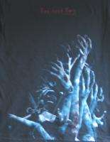 Resident Evil Zombie Grasping Hands Body Print T Shirt  