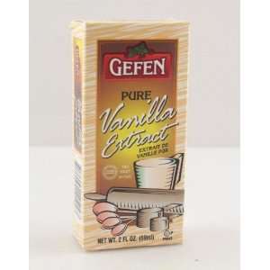 Gefen Pure Vanilla Extract:  Grocery & Gourmet Food