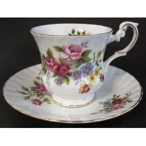 Rosina Queens China Co. Centenary Year Cup Saucer  Kitchen 