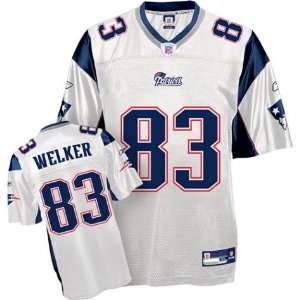 Wes Welker Youth Jersey: Reebok White Replica #83 New England Patriots 