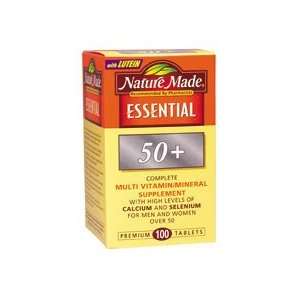  Essential 50+, Multi Vitamin/Mineral Supplement, 100 