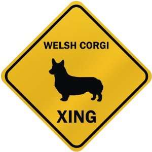  ONLY  WELSH CORGI XING  CROSSING SIGN DOG: Home 