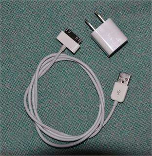 New USB Wall Charger USB Cable Data Adapter for Ipod Touch Iphone 4 