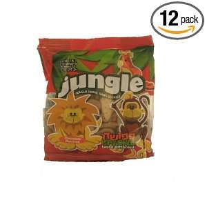 Oxygen Papouchado Jungle Animal shape Cookies, Choco, 7.1 Ounce (Pack 