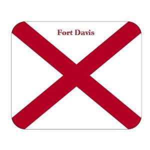   US State Flag   Fort Davis, Alabama (AL) Mouse Pad 