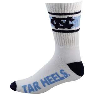  North Carolina Tar Heels (UNC) Striped Cushion Crew Socks 