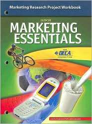 Marketing Essentials Marketing Research Project Workbook, (007868921X 
