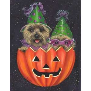  Cairn Terrier Halloweenies Garden Flag: Everything Else
