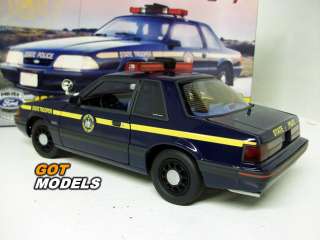 1988 FORD MUSTANG POLICE  1/18 GMP   SPECIAL SERVICE  