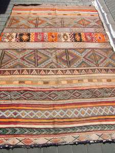   MOROCCAN WOOL CARPET RUG HAND MADE 305x190 cm/120.0x74.8 inches  