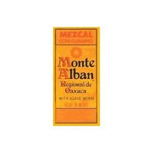  Monte Alban Tequila Mezcal 80@ 375ML Grocery & Gourmet 