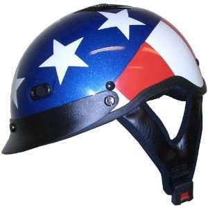 Captain America Shorty Motorcycle Helmet