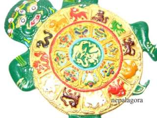 BUDDHIST Wheel of Life Cycle Wall Hanging India Tibet  