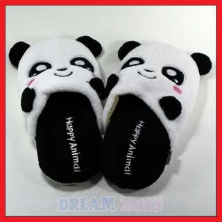 Panda Eyes Indoor Slipper   Plush Shoes Footwear ADULT  