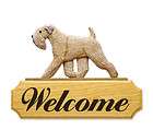 more options soft coate d wheaten terrier welcome sign home yard g $ 