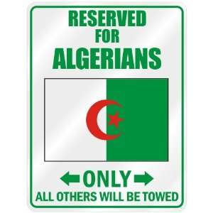   Algerian   Flag Nation  Algeria Parking Sign Country
