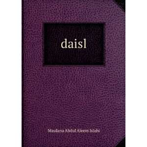  daisl: Maulana Abdul Aleem Islahi: Books