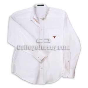    Texas Longhorns Chalk White Shirt Memorabilia.: Sports & Outdoors