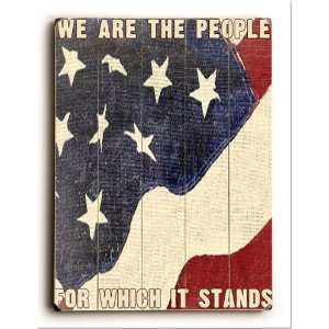  ArteHouse 0003 2584 20 We Are the People Vintage Sign 