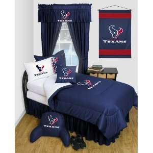  NFL Houston Texans Comforter   Locker Room Series: Sports 