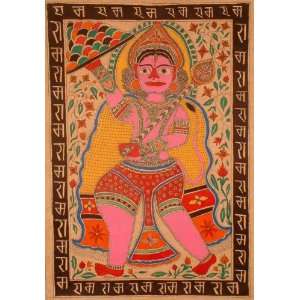   on Hand Made Paper treated with Cow Dung   Folk Pai: Home & Kitchen