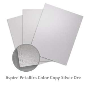  ASPIRE Petallics Color Copy Digital Silver Ore Paper   500 